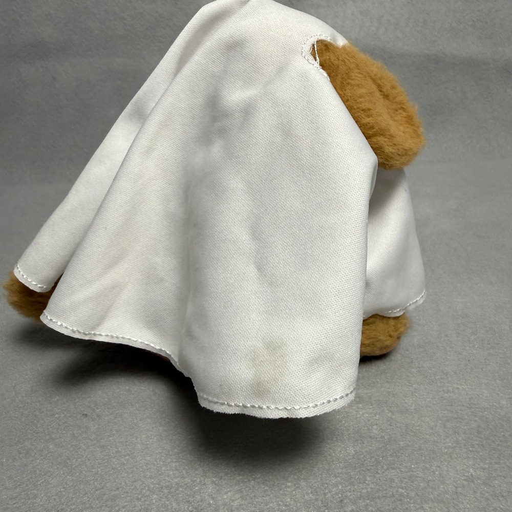 Douglas Cuddle Toys Halloween Ghost Dog Plush Trick or Treat Bag Tan Puppy - Picture 10 of 11